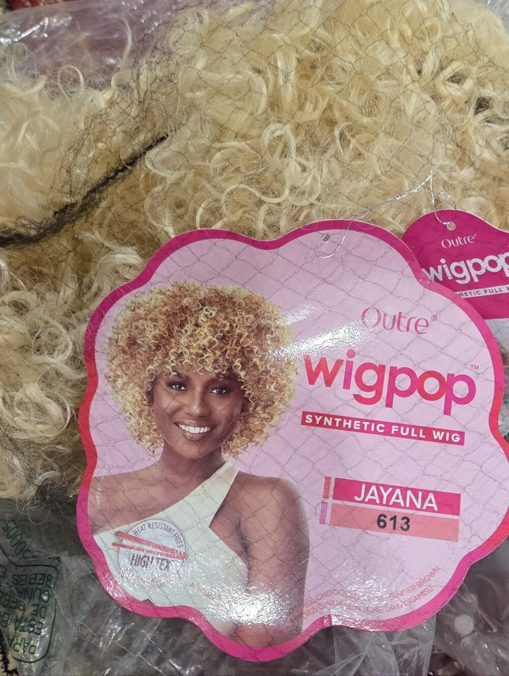 Jayana Synthetic Full Wig - 613 Blonde